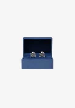 GEMELOS CALAVERAS PLATEADOS