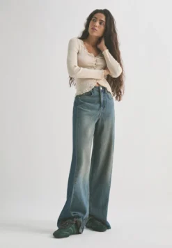 JEANS BICOLOR MAXI