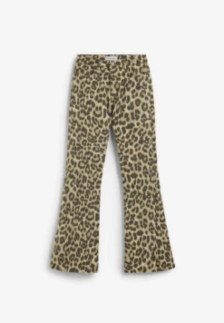 JEANS BOOTCUT ANIMAL PRINT