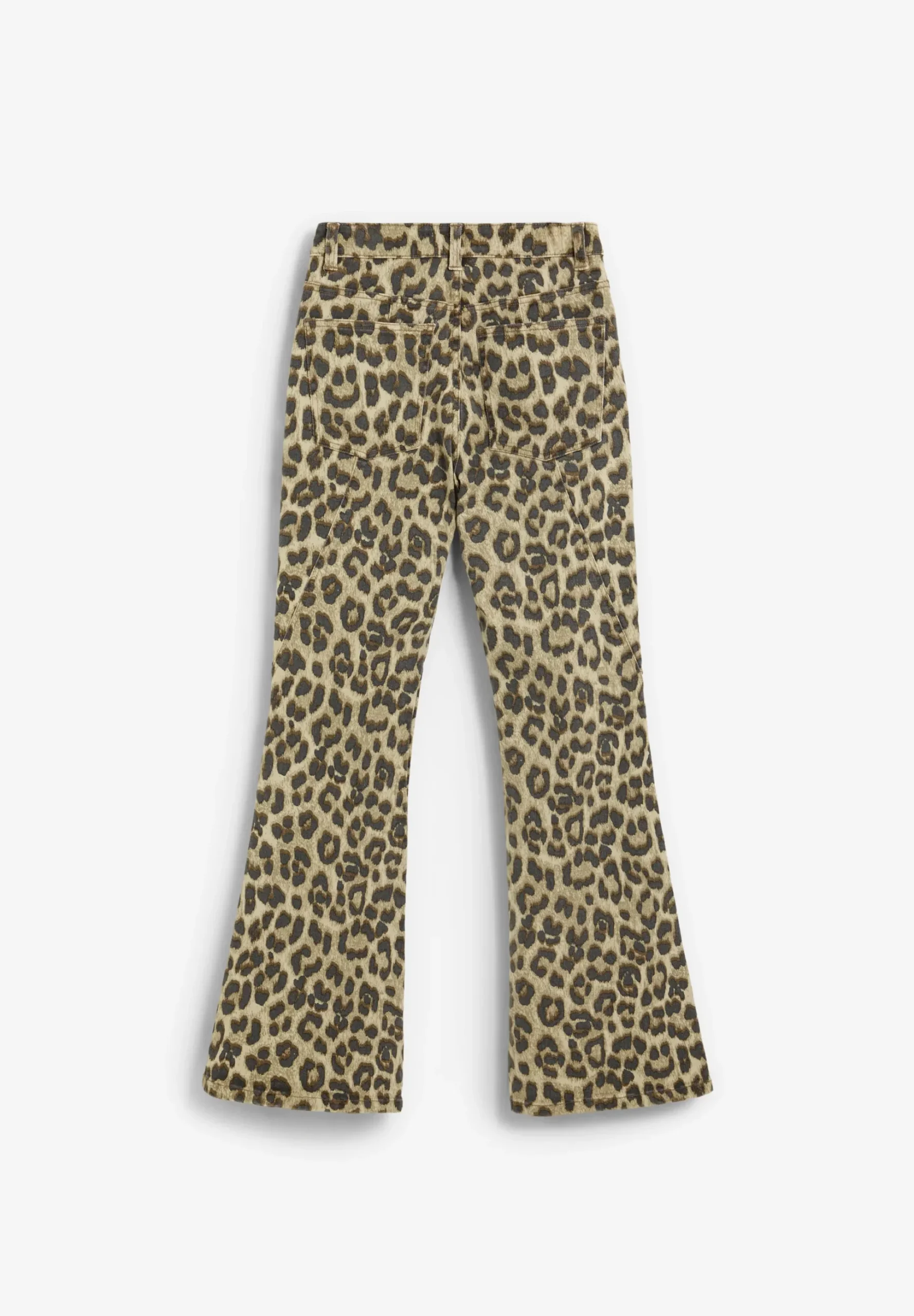 JEANS BOOTCUT ANIMAL PRINT