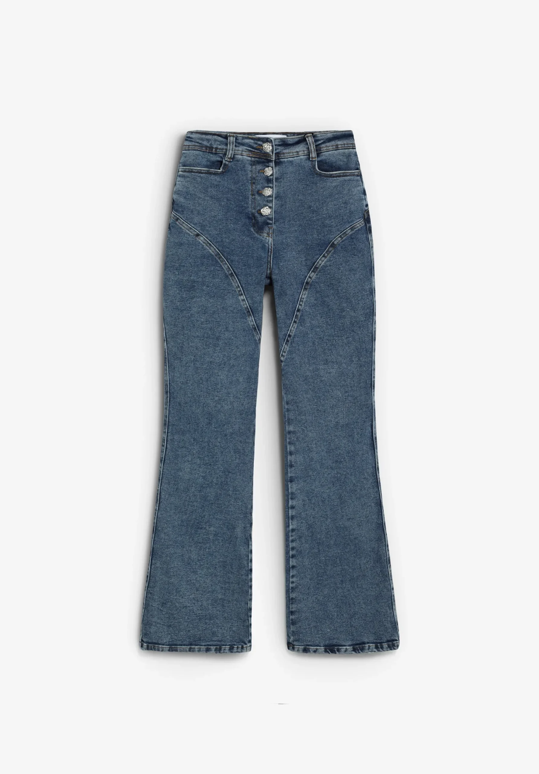 JEANS BOOTCUT TIRO ALTO