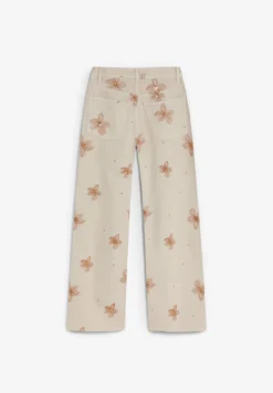 JEANS BORDADOS FLORALES