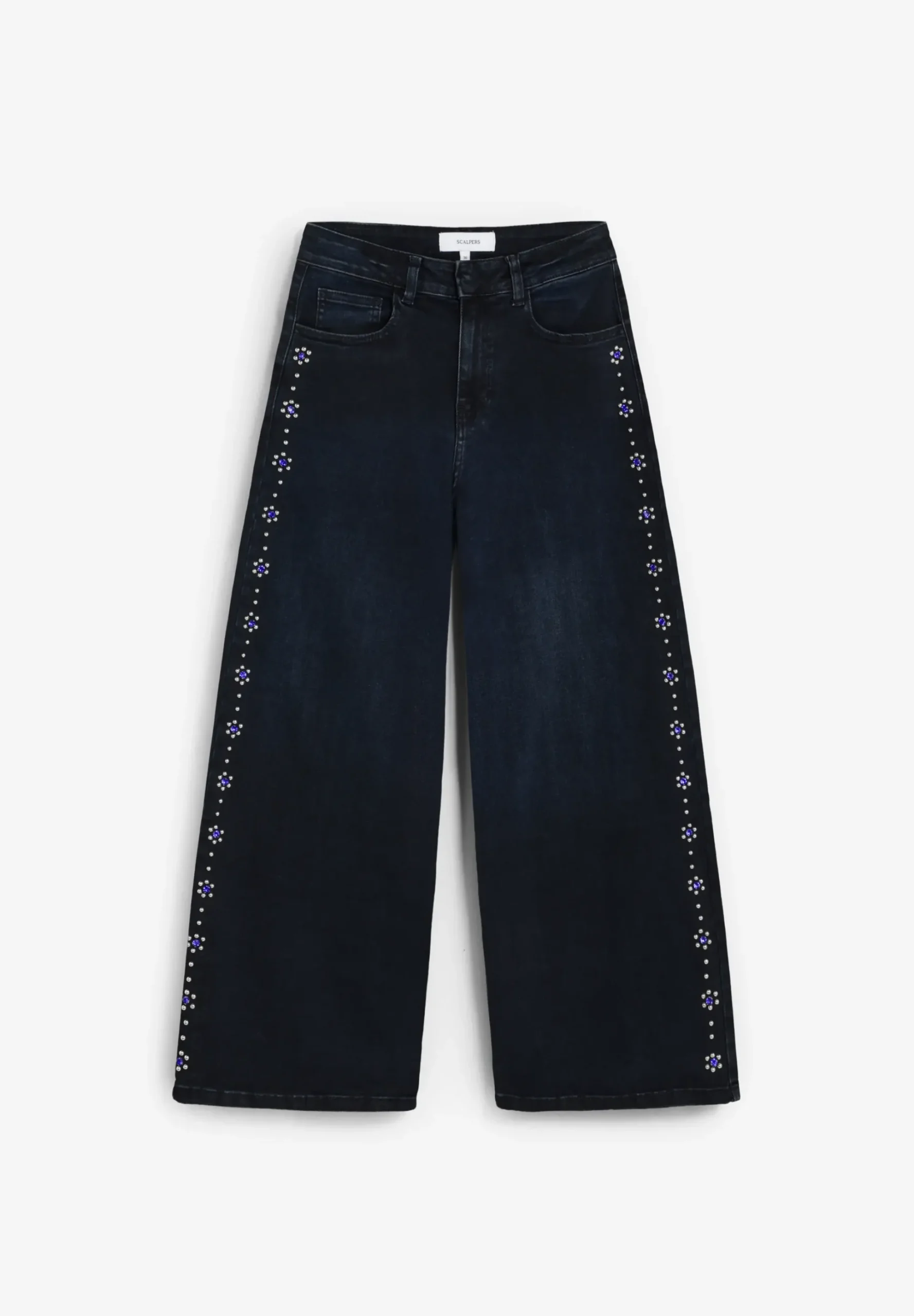 JEANS CULOTTE STUDS