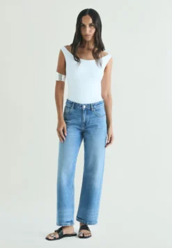 JEANS RECTOS TIRO BAJO