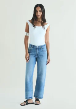 JEANS RECTOS TIRO BAJO