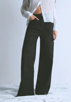 JEANS WIDE LEG GLITTER