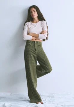 JEANS WIDE LEG STRASS