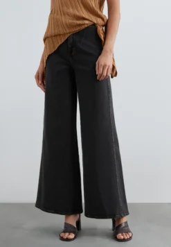 JEANS WIDE LEG TIRO ALTO