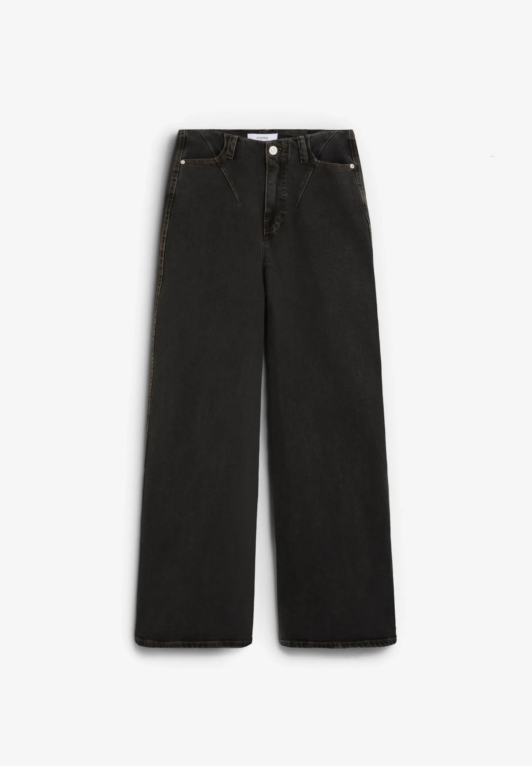 JEANS WIDE LEG TIRO ALTO
