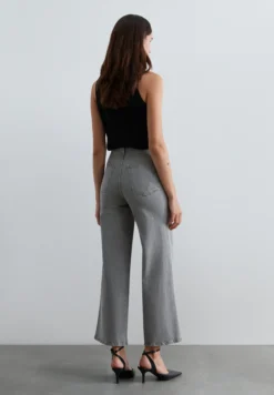 JEANS WIDE LEG TIRO ALTO