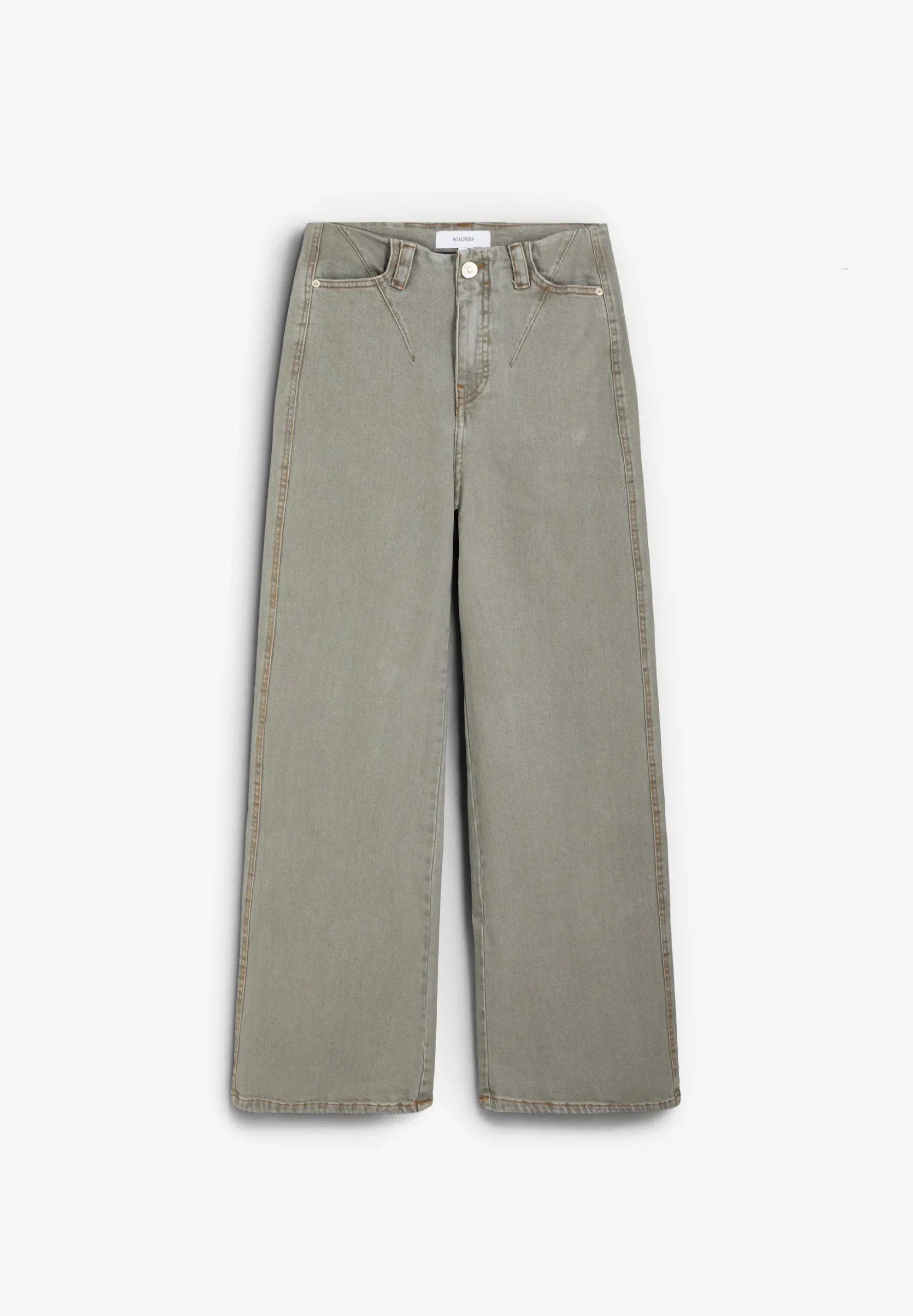 JEANS WIDE LEG TIRO ALTO