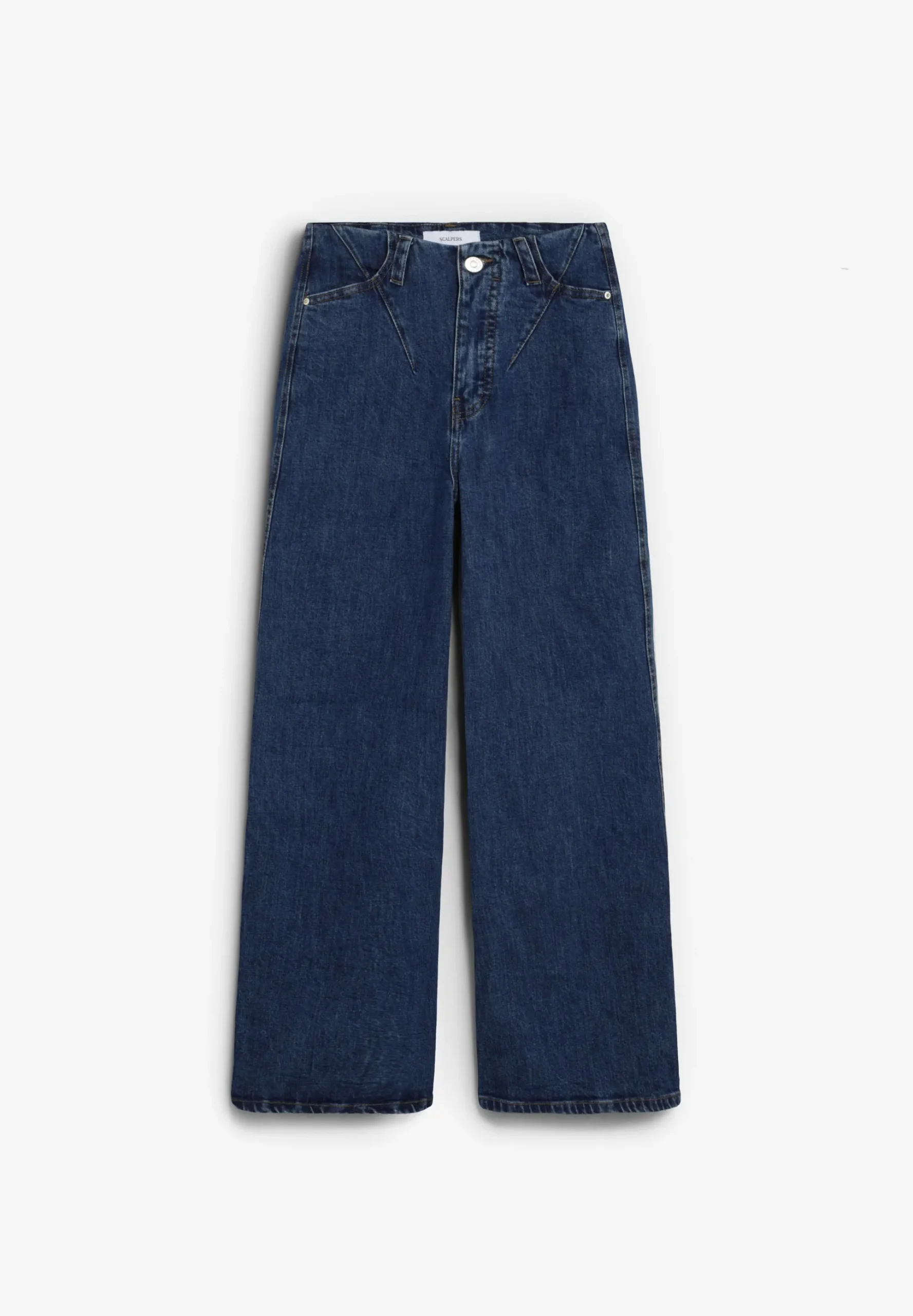 JEANS WIDE LEG TIRO ALTO