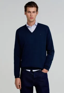 JERSEY BÁSICO BORDADO ALGODÓN