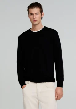 JERSEY CUELLO REDONDO CALAVERA