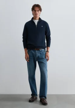JERSEY HALF-ZIP CALAVERA