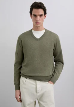 JERSEY PUNTO CUELLO PICO ALGODÓN