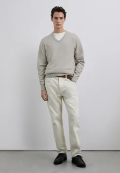 JERSEY PUNTO CUELLO PICO ALGODÓN