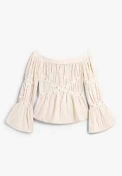 LAAGAM | ADDISON RUCHED BLOUSE