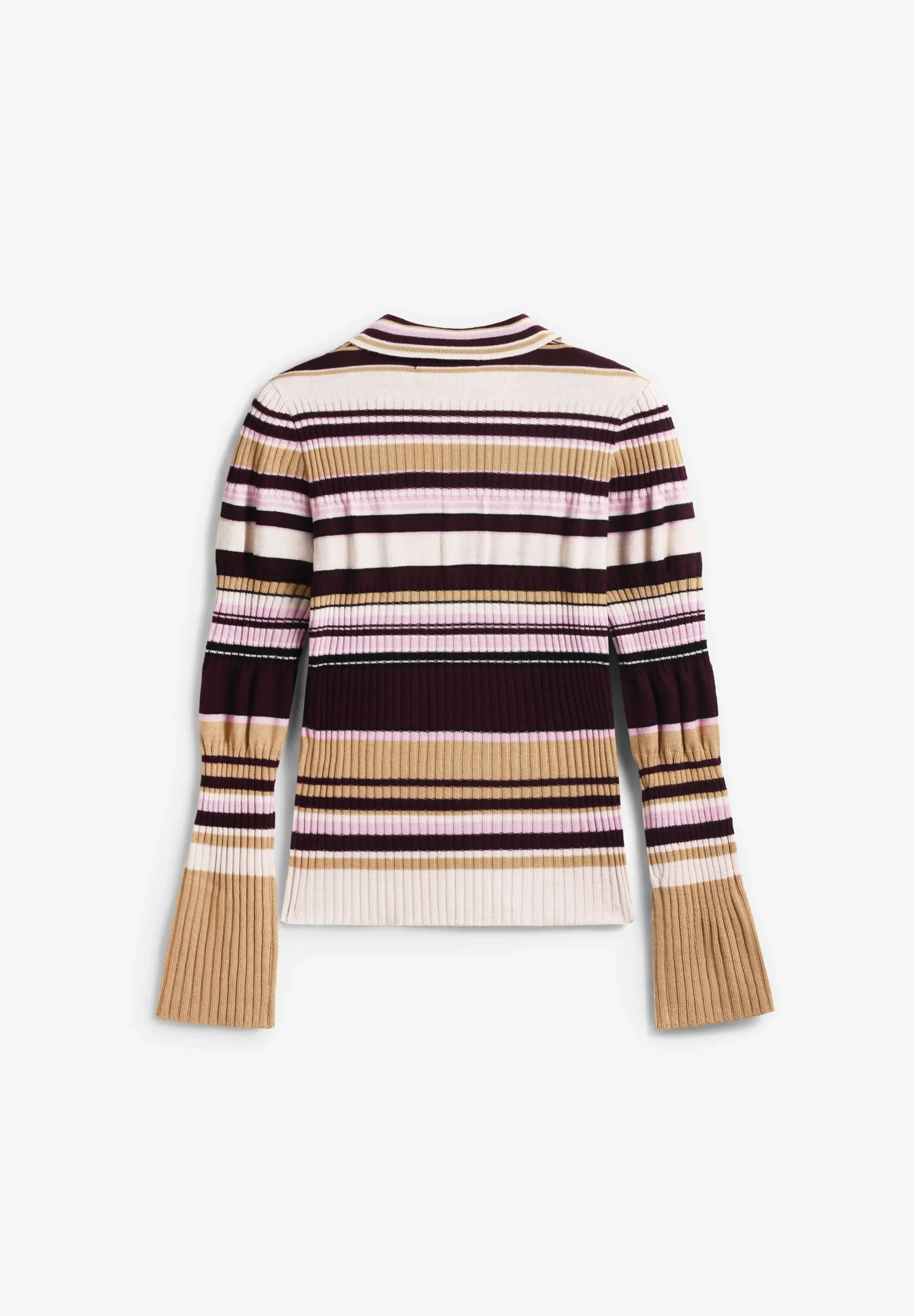 LAAGAM | ILYANA STRIPED POLO KNIT