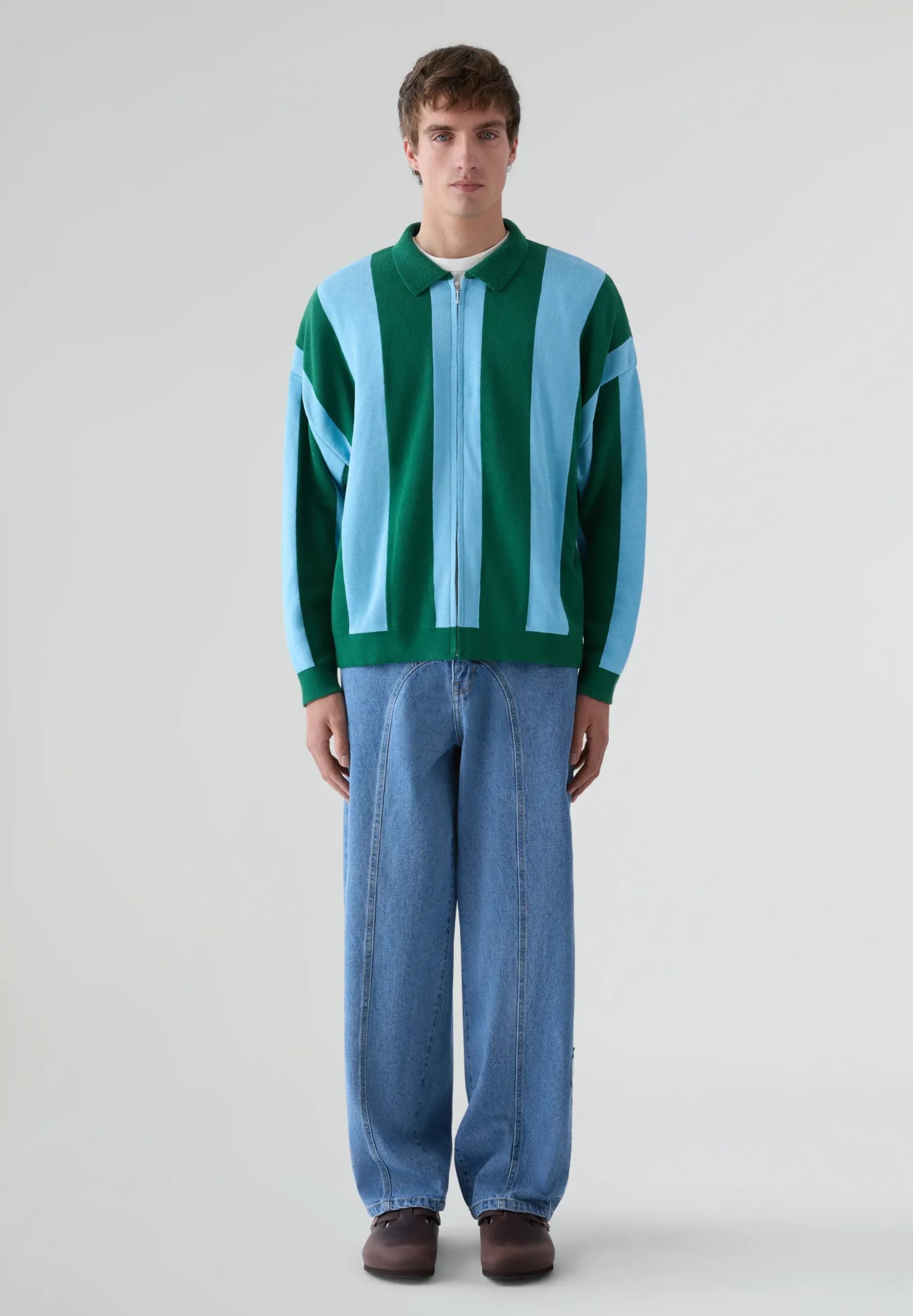NWHR | JERSEY ZIPPER STRIPES