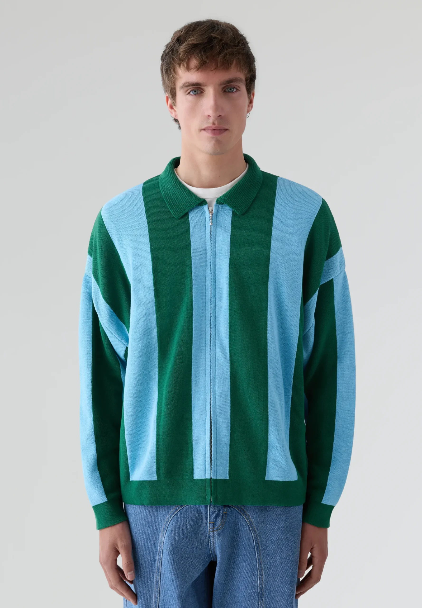 NWHR | JERSEY ZIPPER STRIPES