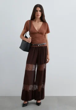 PANTALÓN BOMBACHO ENCAJE