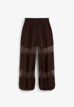 PANTALÓN BOMBACHO ENCAJE