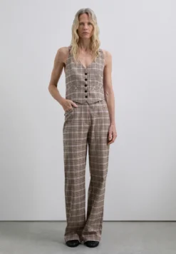 PANTALÓN CAMPANA CUADROS