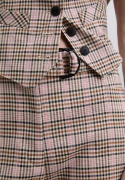 PANTALÓN CAMPANA CUADROS