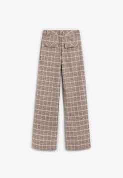 PANTALÓN CAMPANA CUADROS