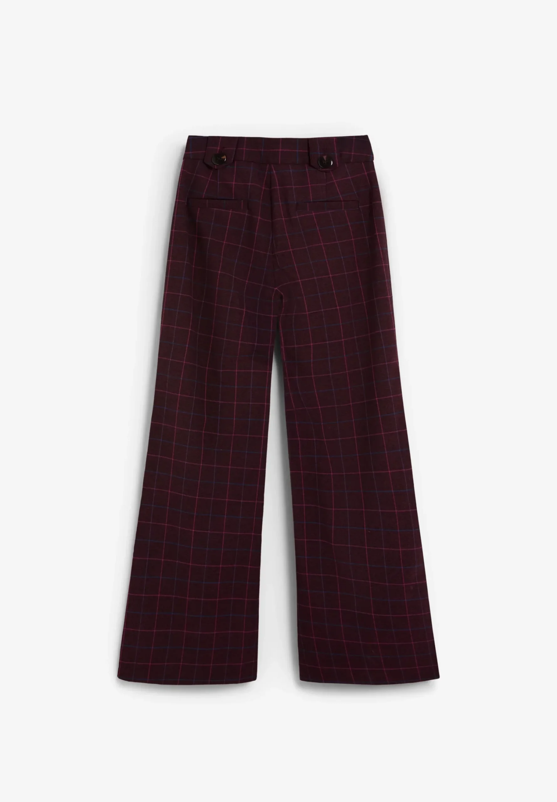 PANTALÓN CUADROS DETALLE BOTONES