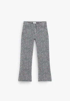 PANTALÓN FLARE ESTAMPADO ANIMAL