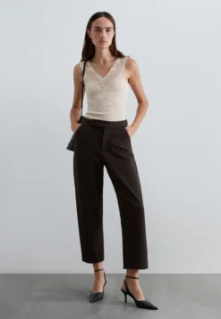 PANTALÓN RECTO LÚREX