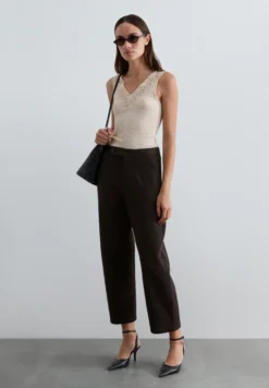 PANTALÓN RECTO LÚREX