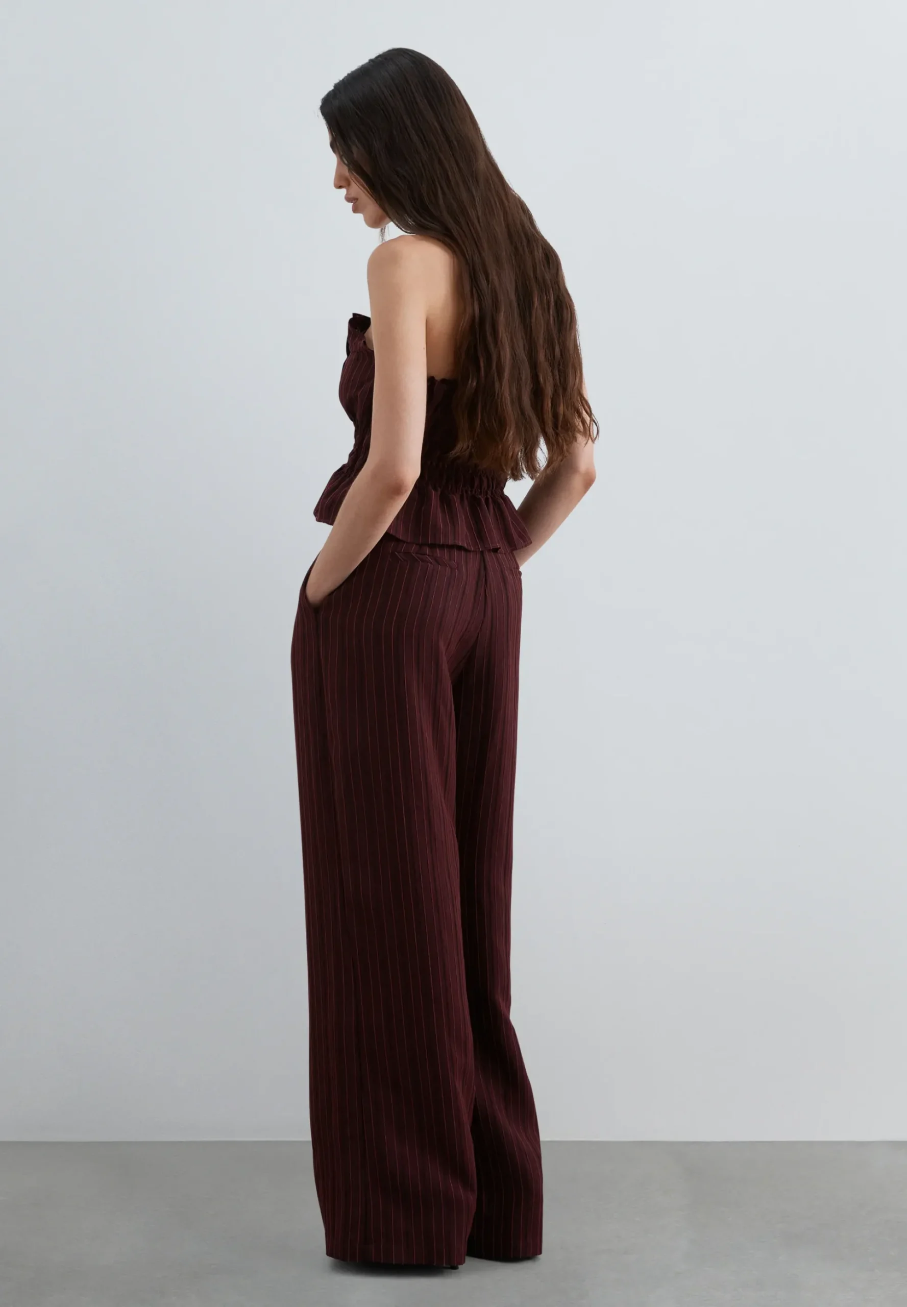 PANTALÓN RECTO RAYAS