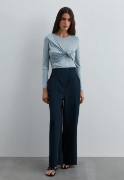 PANTALÓN TAFETA WIDE LEG