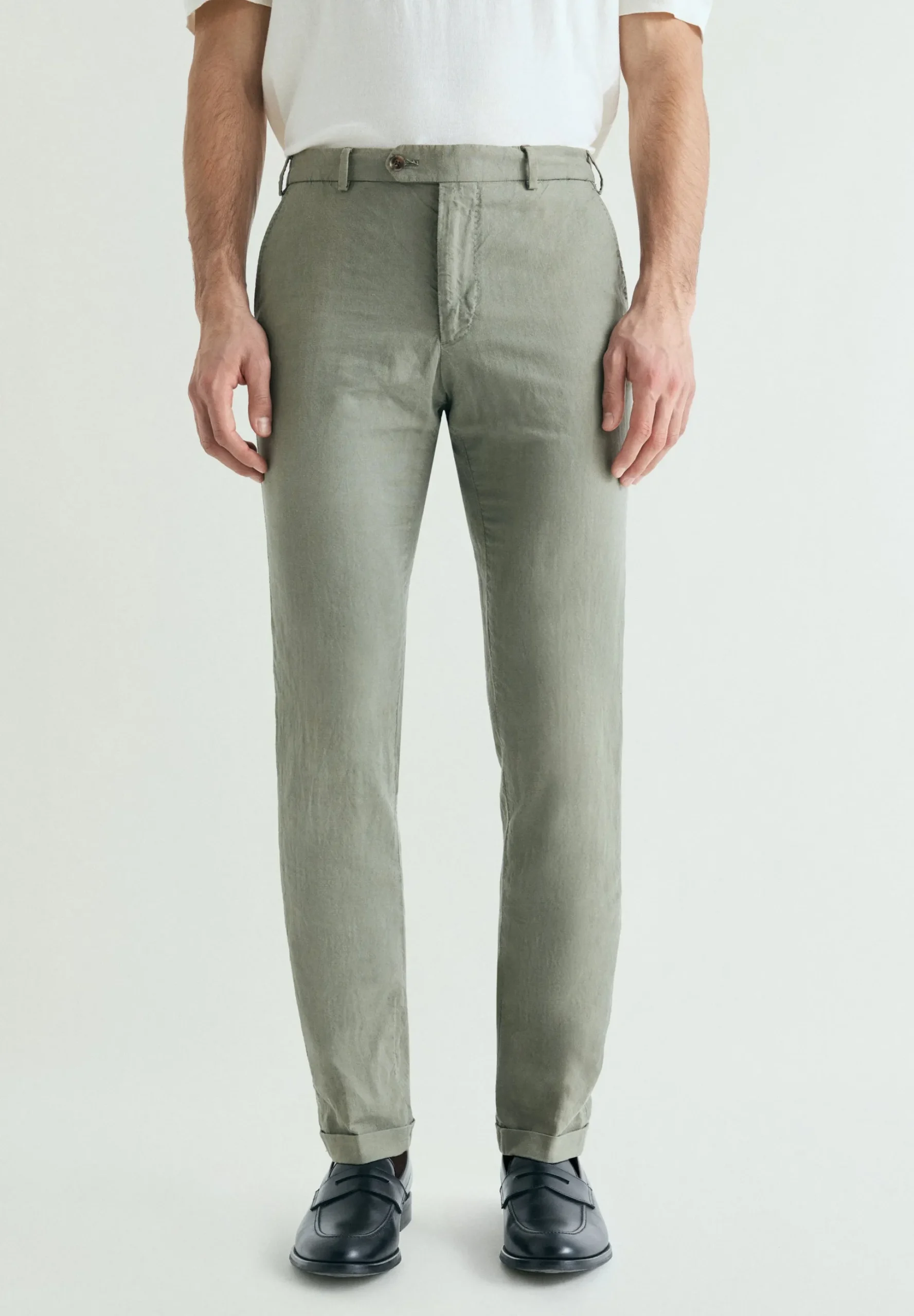 PANTALÓN TRAJE LINO