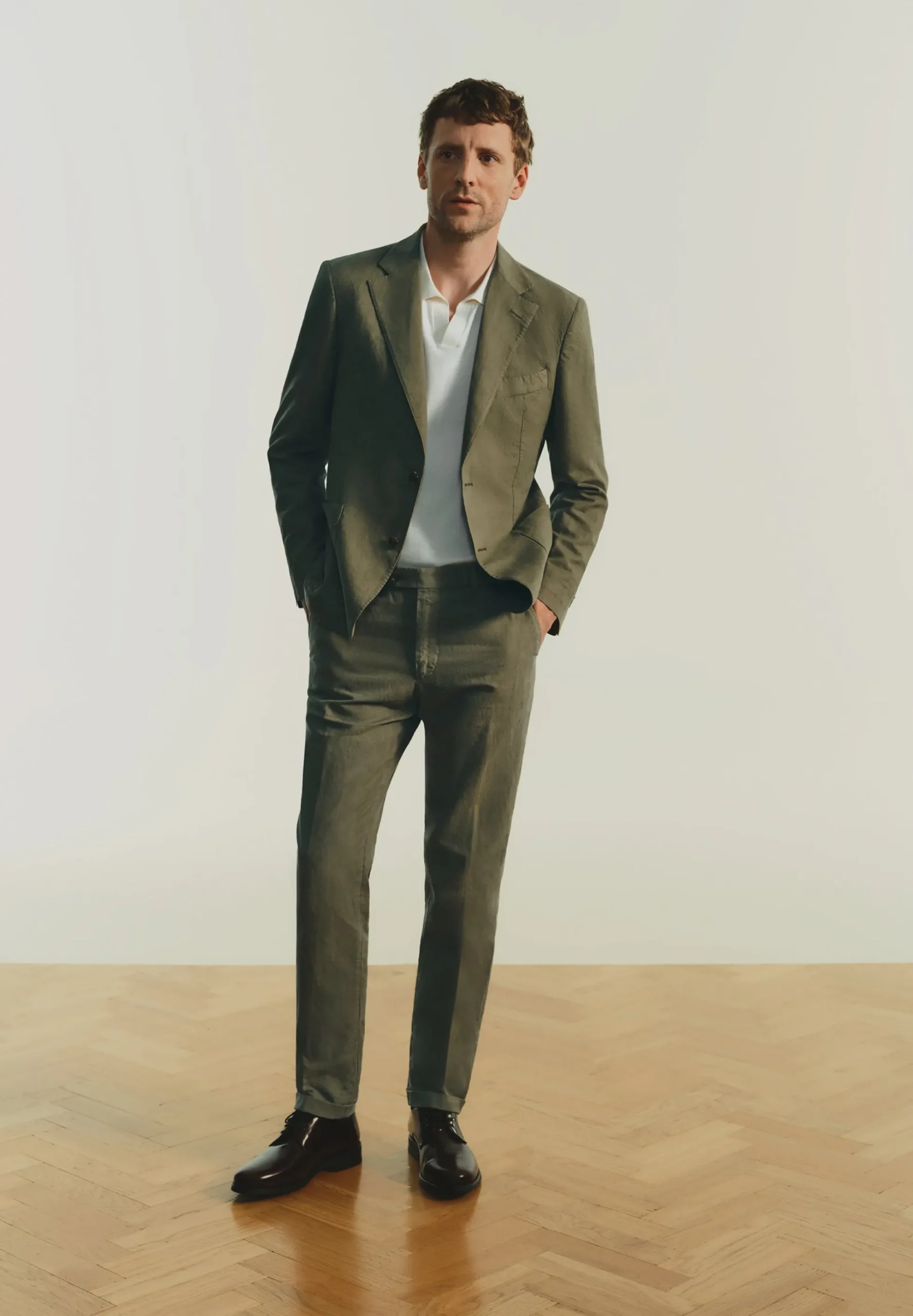 PANTALÓN TRAJE LINO