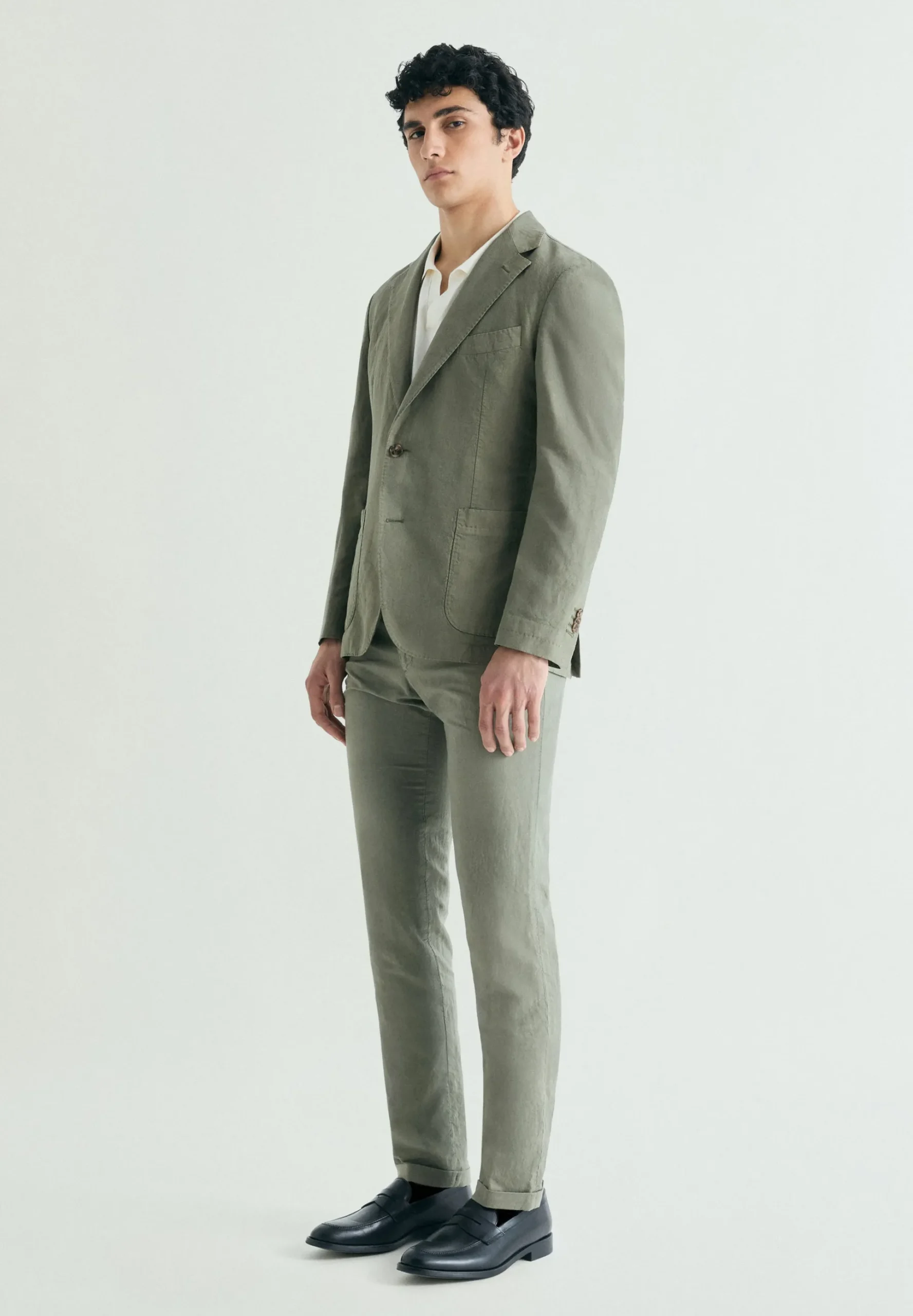 PANTALÓN TRAJE LINO