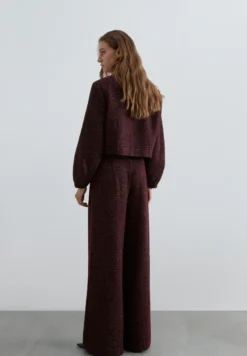PANTALÓN TWEED WIDE LEG