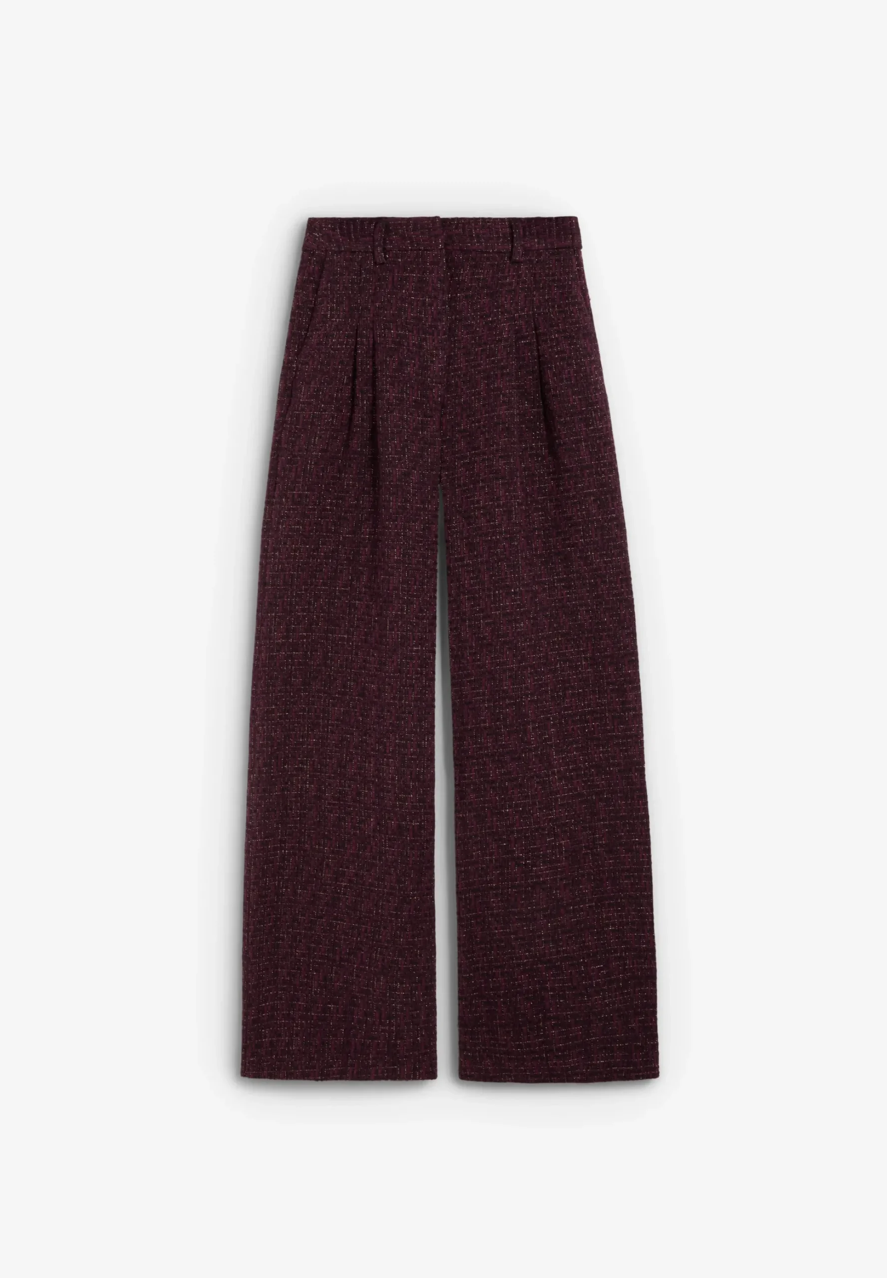 PANTALÓN TWEED WIDE LEG