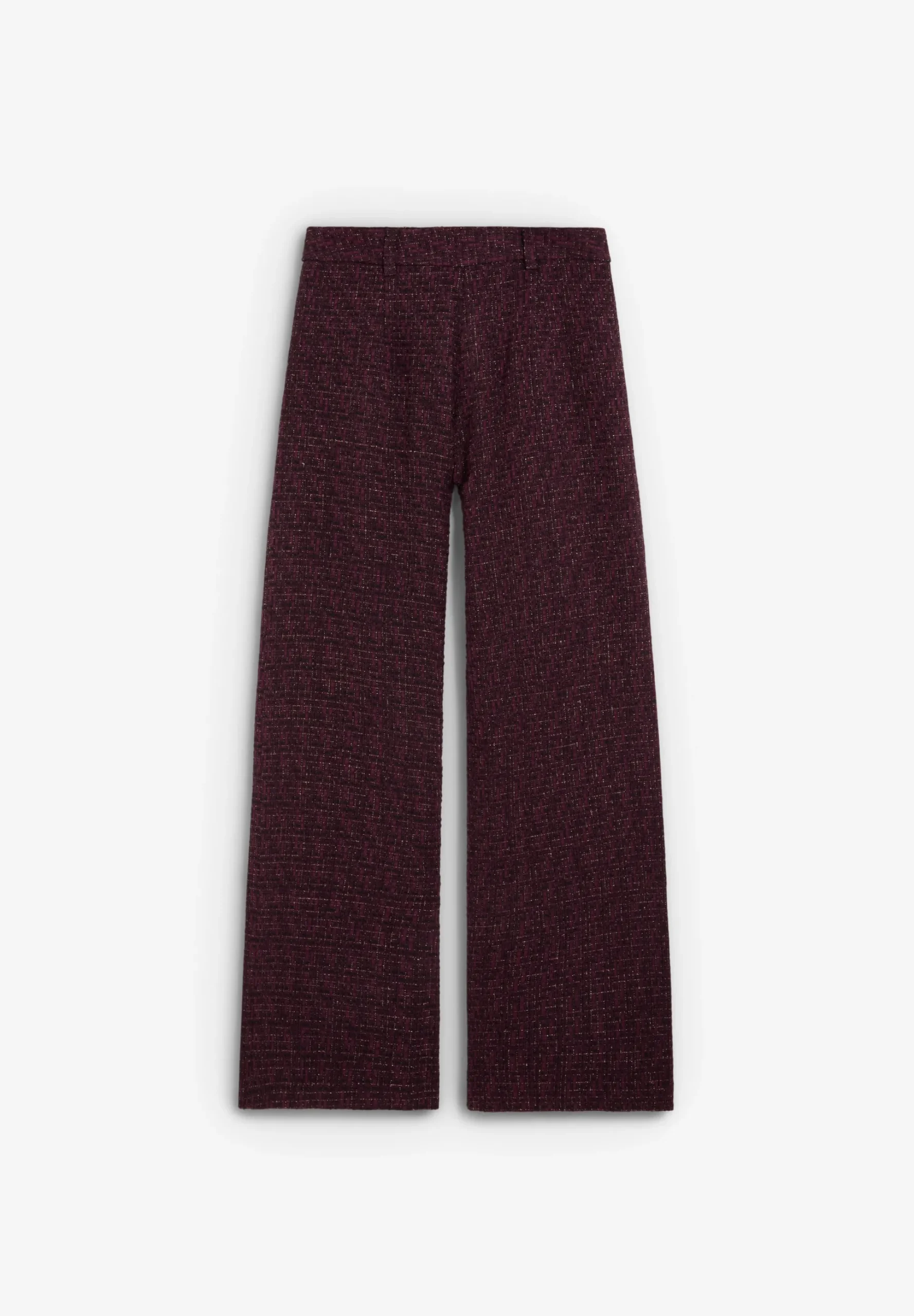 PANTALÓN TWEED WIDE LEG