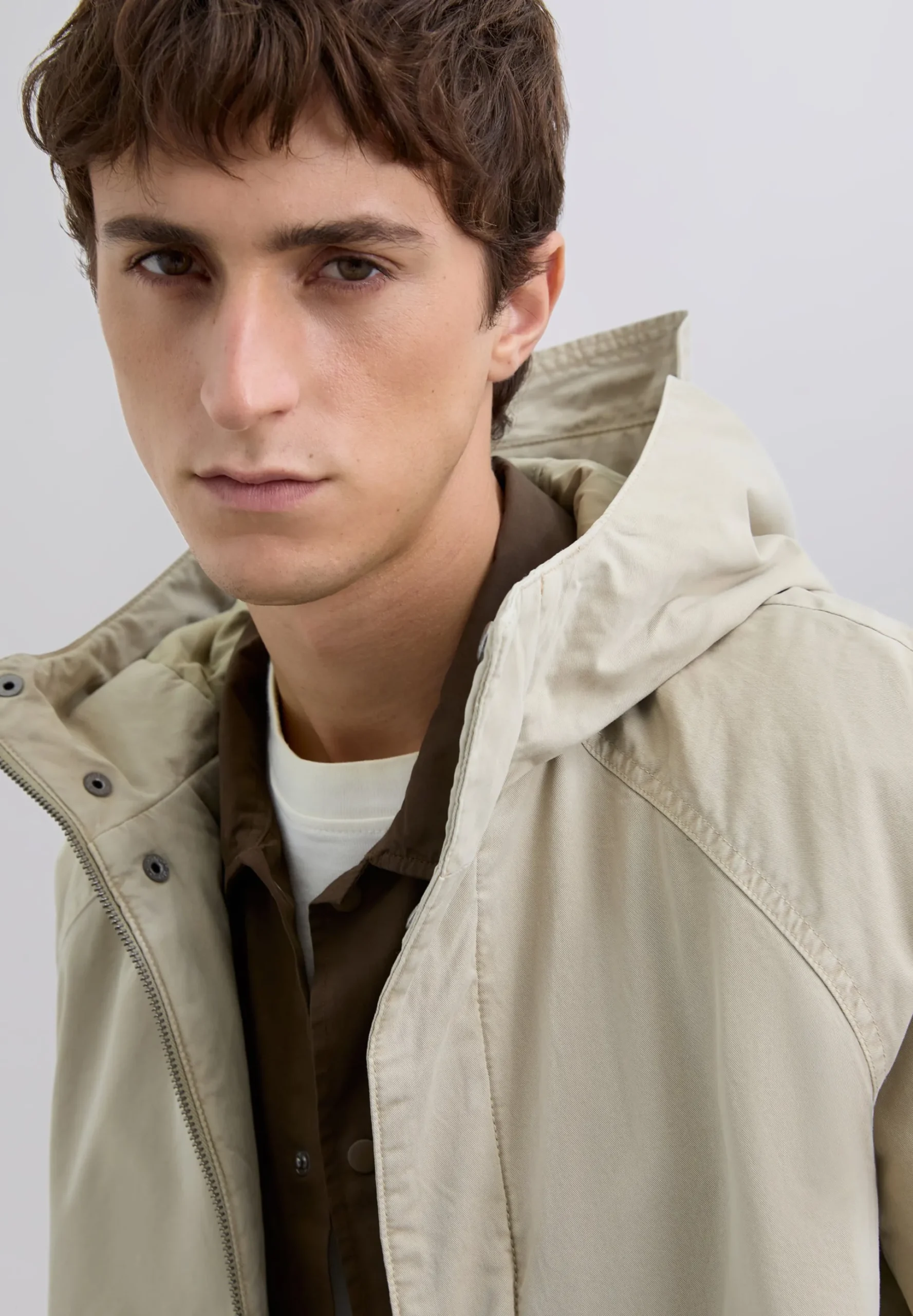 PARKA CAPUCHA ALGODÓN