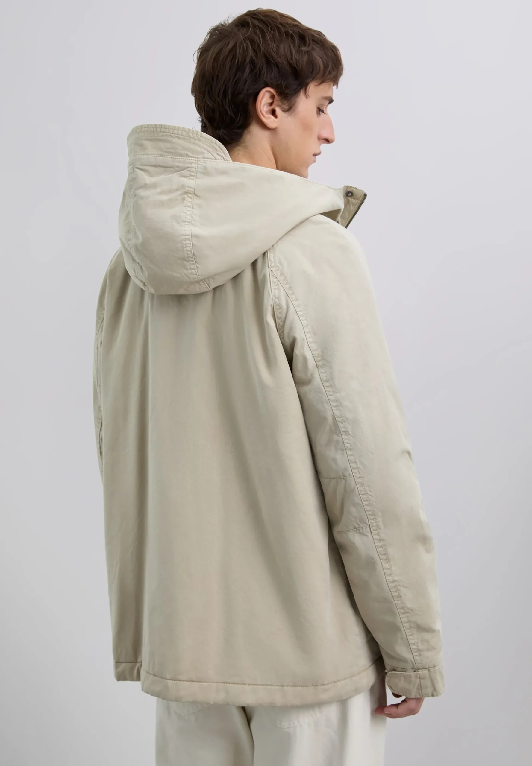 PARKA CAPUCHA ALGODÓN