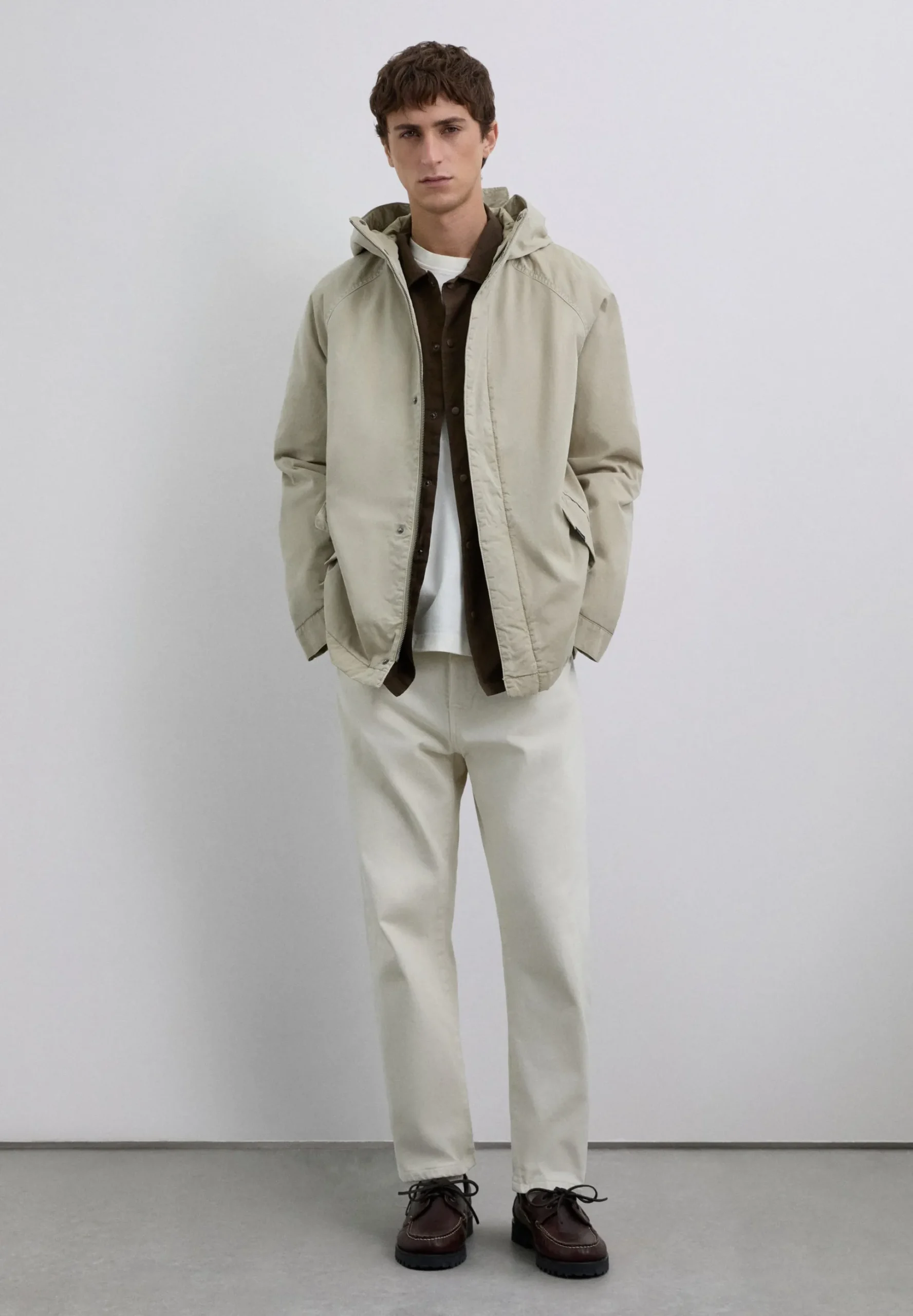 PARKA CAPUCHA ALGODÓN