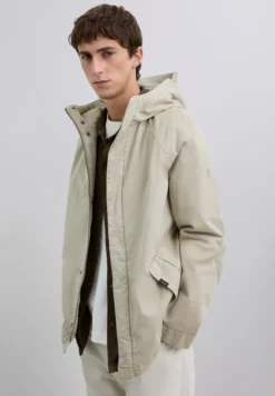 PARKA CAPUCHA ALGODÓN