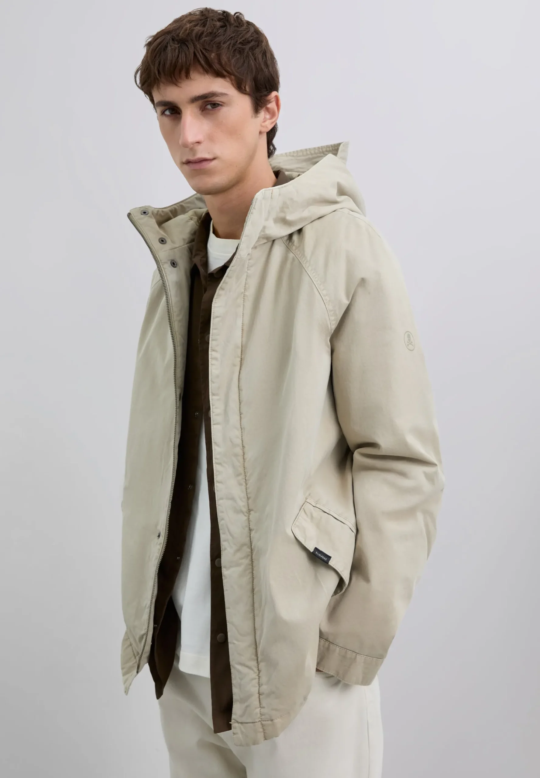 PARKA CAPUCHA ALGODÓN