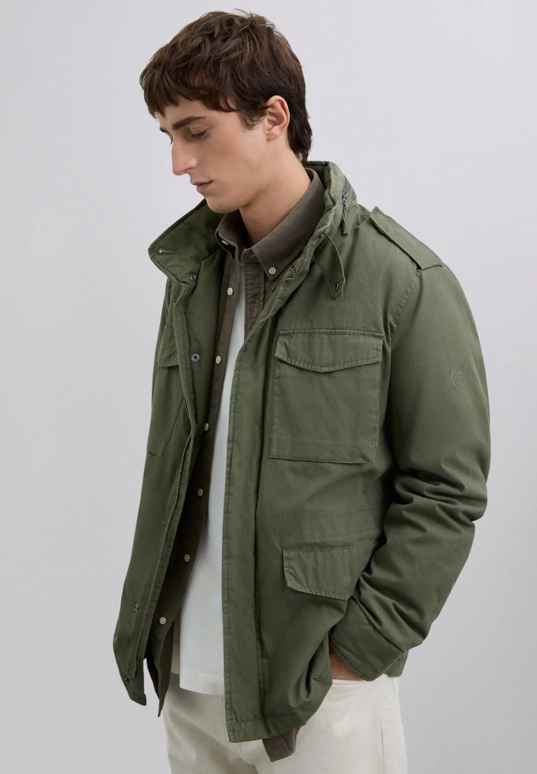 PARKA CAPUCHA MILITAR