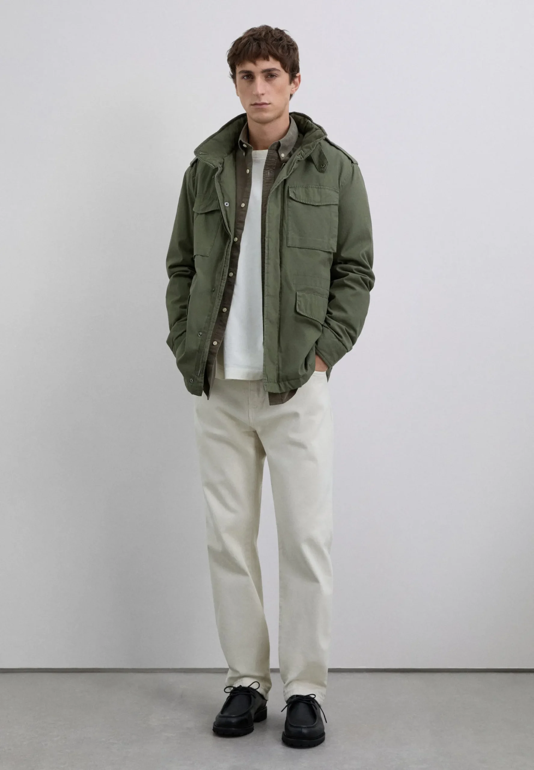 PARKA CAPUCHA MILITAR