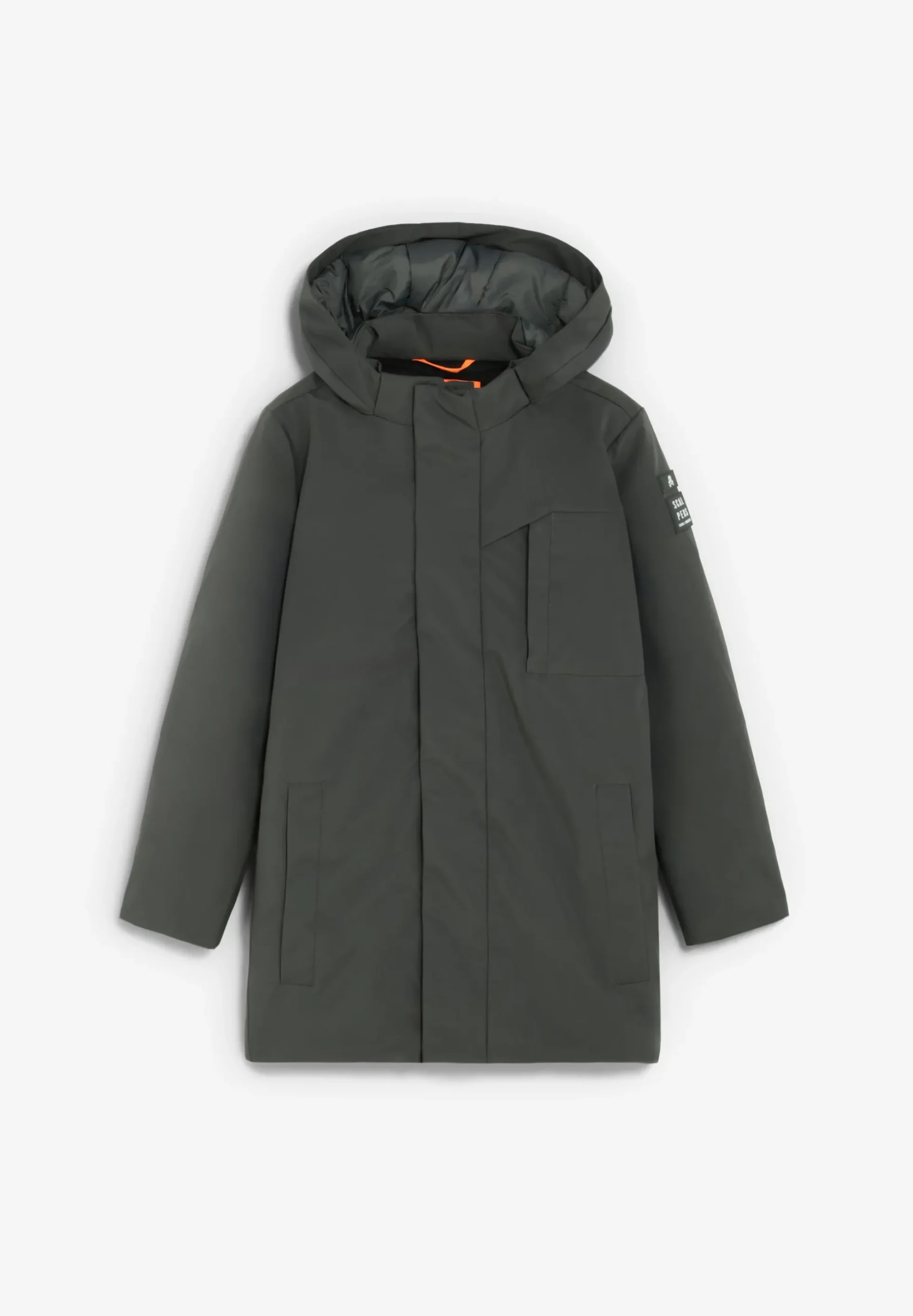 PARKA IMPERMEABLE CON CAPUCHA